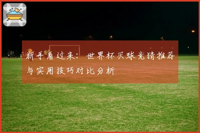 新手看过来：世界杯买球竞猜推荐与实用技巧对比分析