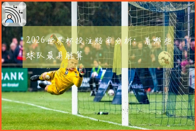 2026世界杯投注赔率分析：看哪些球队最具胜算